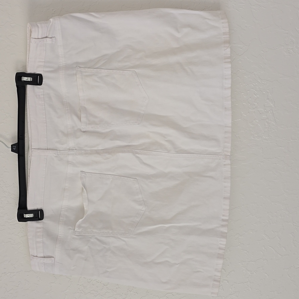 Women 62 White Skirt Size Plus 24 - Picture 3 of 4
